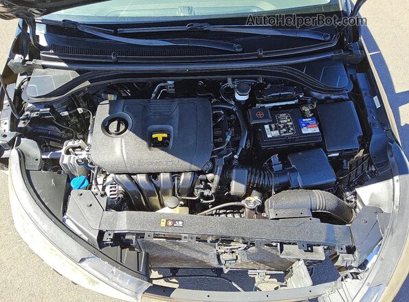 KMHD74LF2LU997094 2020 HYUNDAI ELANTRA Черный Вид задней части салона
