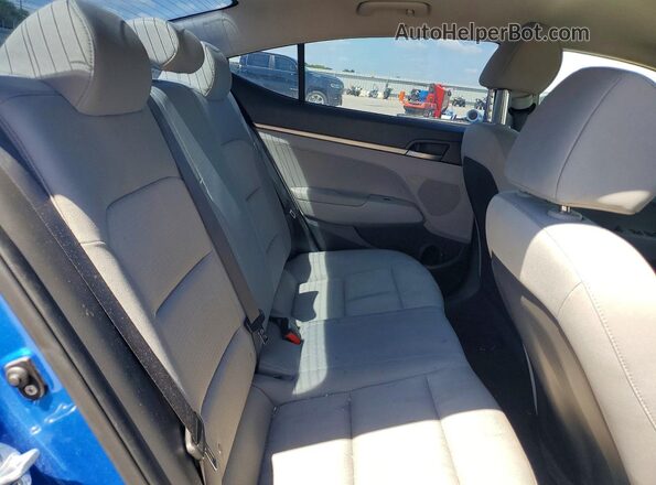 KMHD74LF3HU118726 2017 HYUNDAI ELANTRA Blue უკანა სავარძლების ხედი