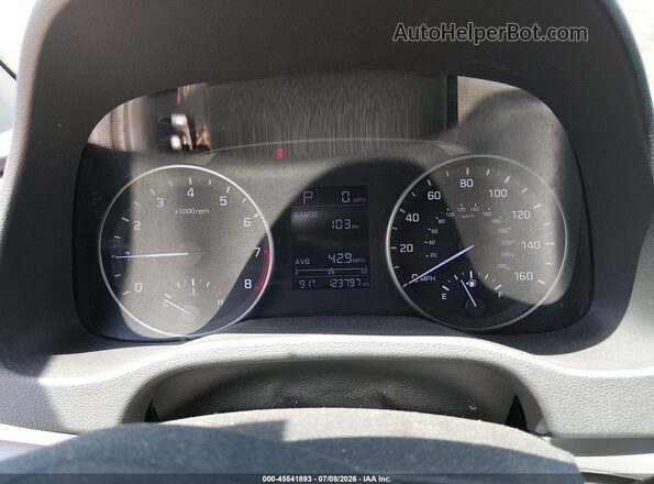KMHD74LF3HU172494 2017 HYUNDAI ELANTRA Красный Вид задних сидений