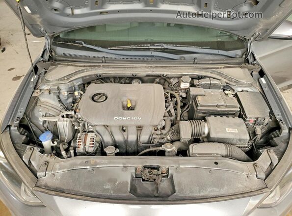 KMHD74LF3JU578796 2018 HYUNDAI ELANTRA Gray Vista interior trasera