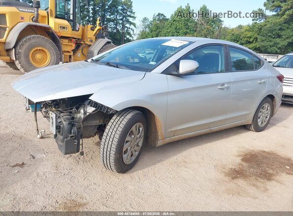 KMHD74LF3KU752819 2019 HYUNDAI ELANTRA Silver Передня ліва чверть