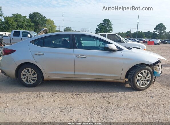 KMHD74LF3KU752819 2019 HYUNDAI ELANTRA Silver Панорамний вид салону 360°