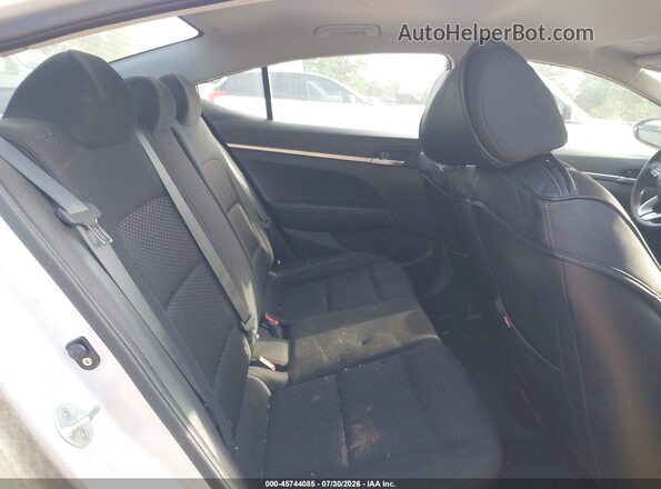 KMHD74LF3KU752819 2019 HYUNDAI ELANTRA Silver Вид наклейки з VIN-кодом