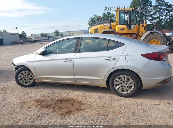 KMHD74LF3KU752819 2019 HYUNDAI ELANTRA Silver 