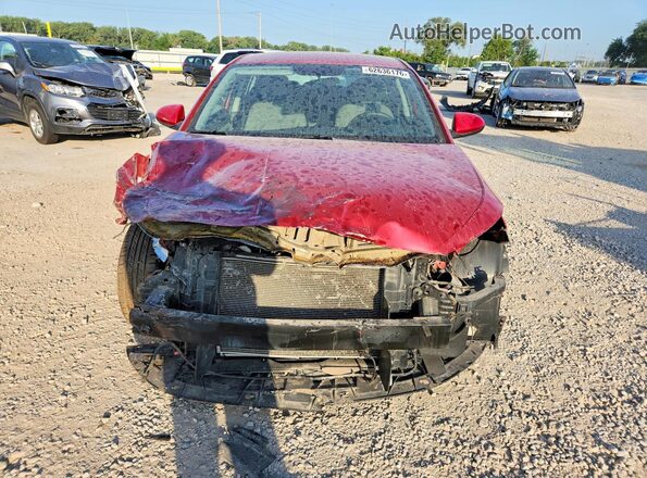 KMHD74LF3KU754652 2019 HYUNDAI ELANTRA Burgundy Դիմացի տեսք