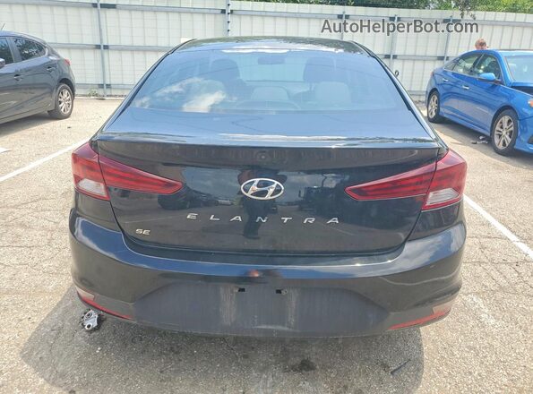 KMHD74LF3LU093030 2020 HYUNDAI ELANTRA Black Rear view