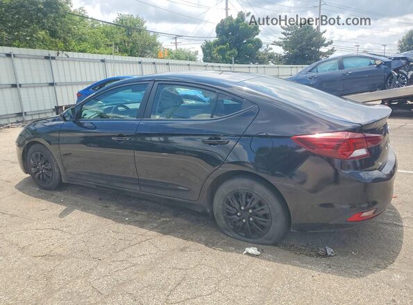KMHD74LF3LU093030 2020 HYUNDAI ELANTRA Black Rear left