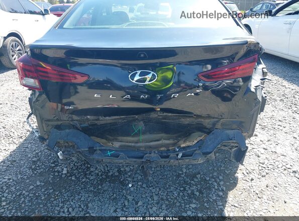 KMHD74LF3LU975671 2020 HYUNDAI ELANTRA Black Front view