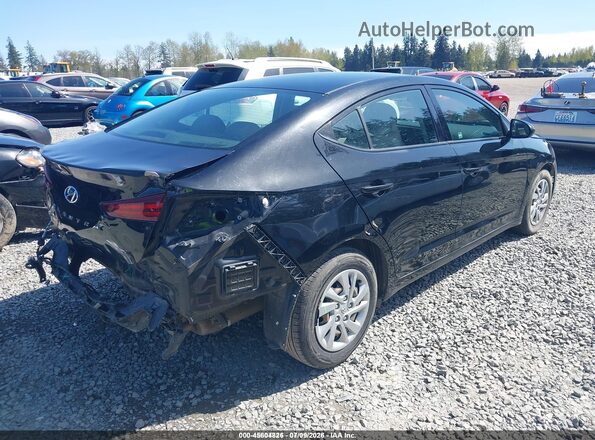 KMHD74LF3LU975671 2020 HYUNDAI ELANTRA Black Rear right