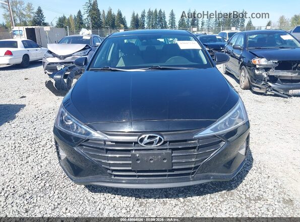 KMHD74LF3LU975671 2020 HYUNDAI ELANTRA Black Rear interior view