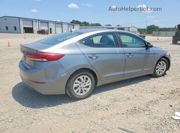 KMHD74LF4HU391948 2017 HYUNDAI ELANTRA Silver Trasero derecho