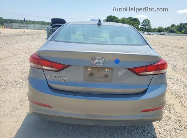 KMHD74LF4HU391948 2017 HYUNDAI ELANTRA Silver Vista trasera