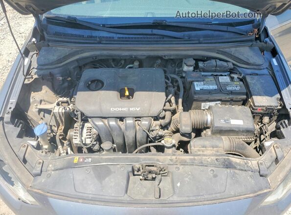 KMHD74LF4HU391948 2017 HYUNDAI ELANTRA Silver Vista interior trasera
