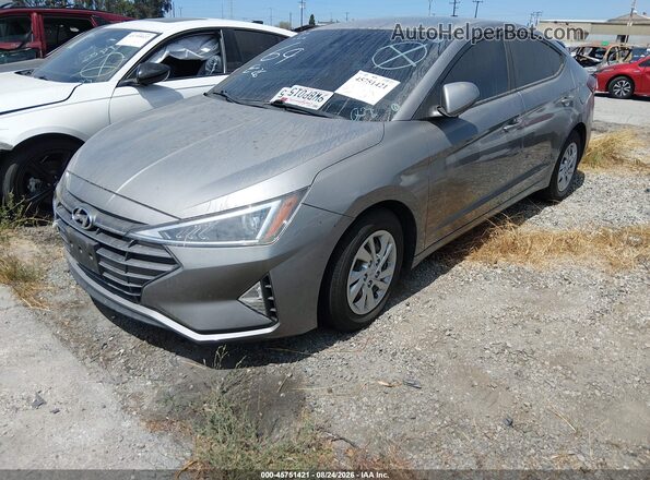 KMHD74LF4LU105931 2020 HYUNDAI ELANTRA Gray Przód lewy