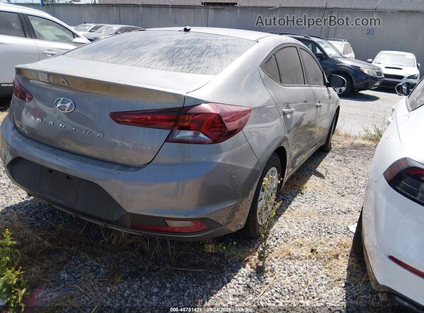 KMHD74LF4LU105931 2020 HYUNDAI ELANTRA Gray Tył prawy