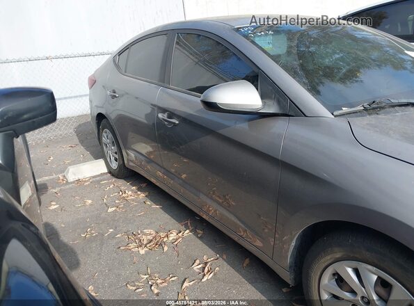 KMHD74LF4LU105931 2020 HYUNDAI ELANTRA Gray Widok wnętrza z tyłu