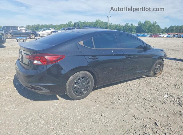 KMHD74LF5KU799804 2019 HYUNDAI ELANTRA Black Trasero derecho