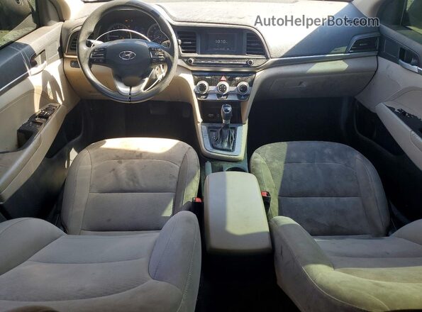 KMHD74LF5KU799804 2019 HYUNDAI ELANTRA Black Vista del salpicadero