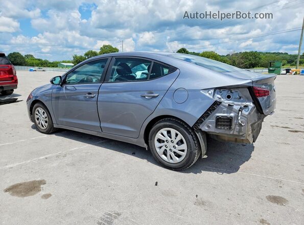KMHD74LF5KU833675 2019 HYUNDAI ELANTRA Gray Հետևի ձախ