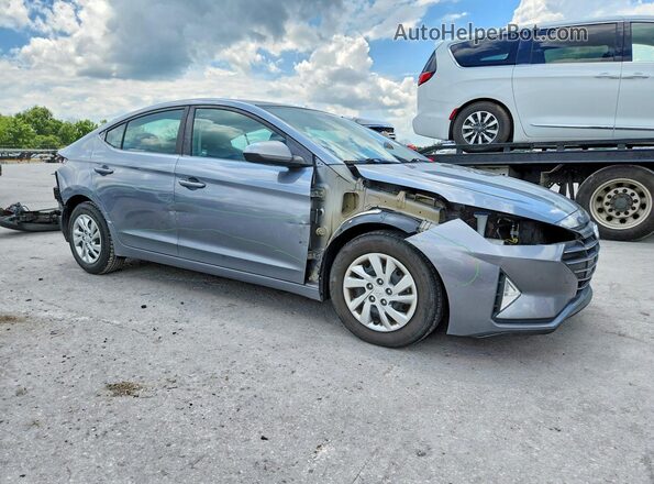 KMHD74LF5KU833675 2019 HYUNDAI ELANTRA Gray Առջևի աջ