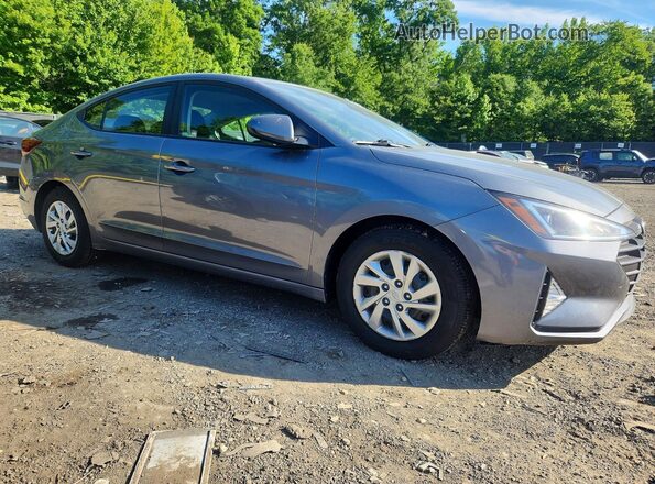 KMHD74LF5KU862707 2019 HYUNDAI ELANTRA Gray Przód prawy