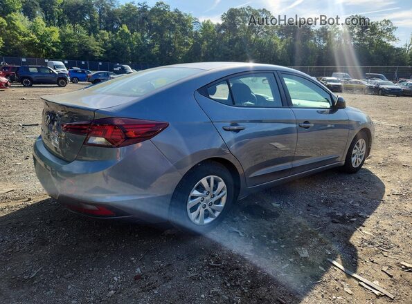 KMHD74LF5KU862707 2019 HYUNDAI ELANTRA Gray Tył prawy