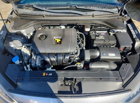 KMHD74LF5KU862707 2019 HYUNDAI ELANTRA Gray Widok wnętrza z tyłu
