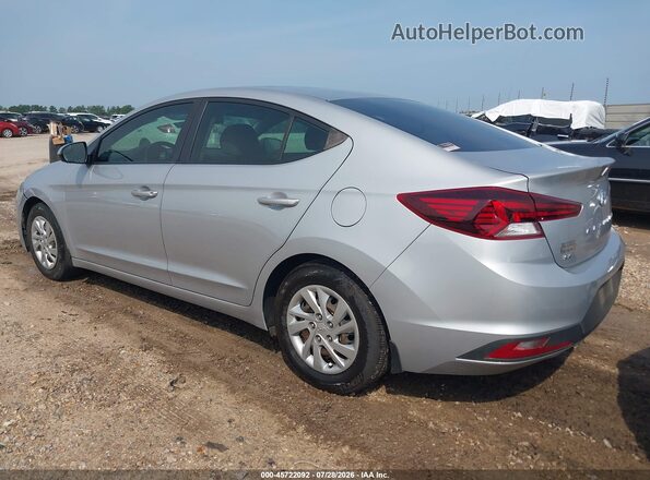 KMHD74LF5LU078674 2020 HYUNDAI ELANTRA Silver Rear left