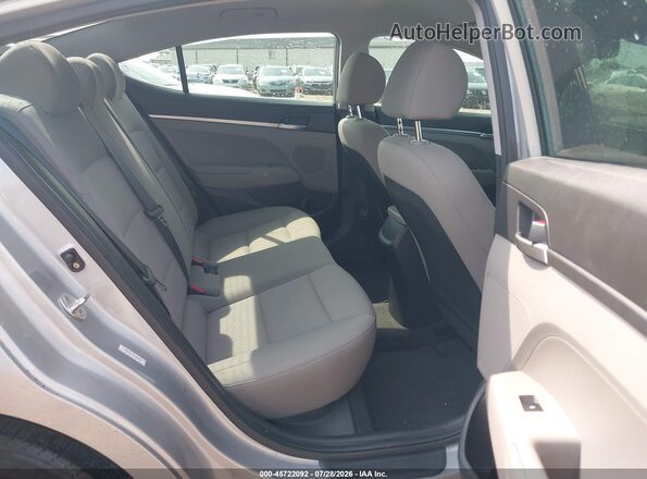 KMHD74LF5LU078674 2020 HYUNDAI ELANTRA Silver VIN sticker view