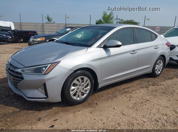 KMHD74LF5LU078674 2020 HYUNDAI ELANTRA Silver Front left