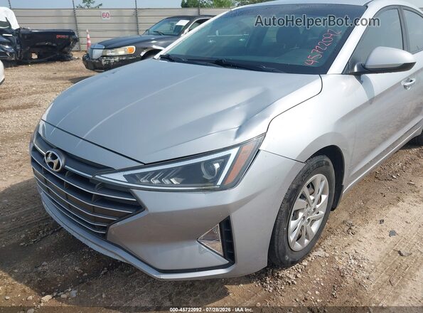 KMHD74LF5LU078674 2020 HYUNDAI ELANTRA Silver Front view