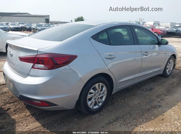 KMHD74LF5LU078674 2020 HYUNDAI ELANTRA Silver Rear right