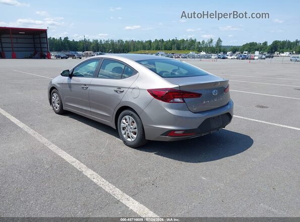 KMHD74LF5LU943840 2020 HYUNDAI ELANTRA Silver Tył lewy