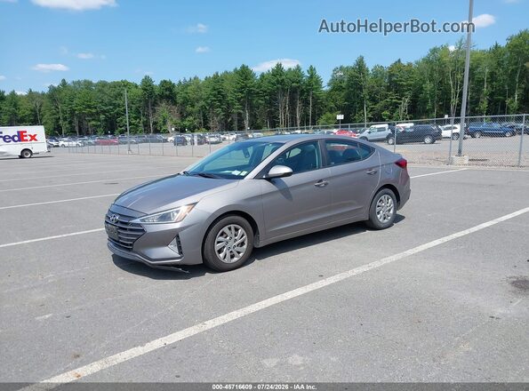 KMHD74LF5LU943840 2020 HYUNDAI ELANTRA Silver Przód lewy