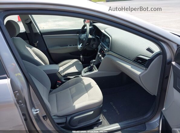 KMHD74LF5LU943840 2020 HYUNDAI ELANTRA Silver Widok wnętrza z przodu