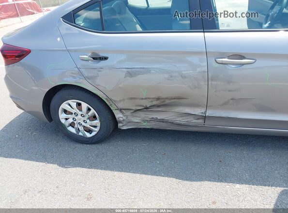 KMHD74LF5LU943840 2020 HYUNDAI ELANTRA Silver Widok z przodu
