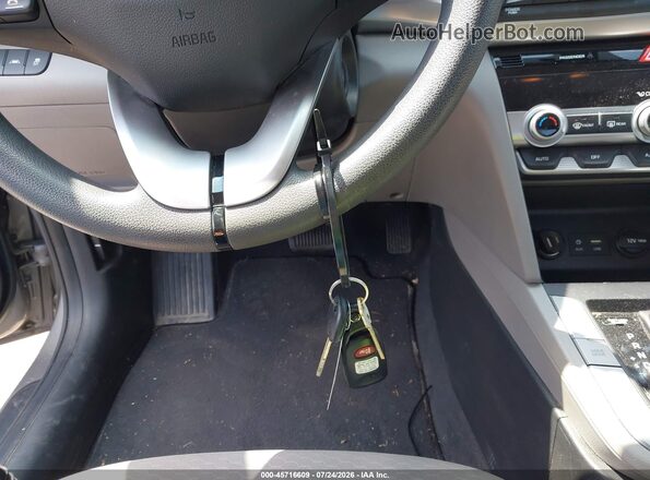KMHD74LF5LU943840 2020 HYUNDAI ELANTRA Silver Widok deski rozdzielczej