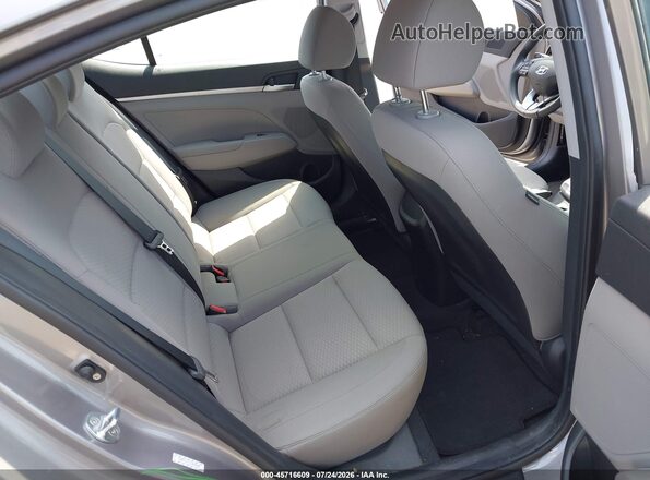KMHD74LF5LU943840 2020 HYUNDAI ELANTRA Silver Widok naklejki z numerem VIN