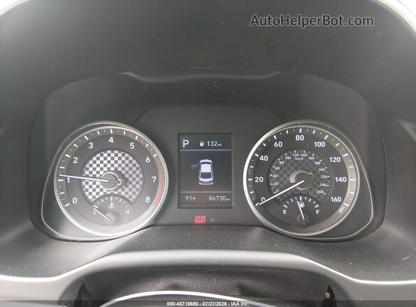 KMHD74LF5LU994190 2020 HYUNDAI ELANTRA Black Vista de los asientos traseros