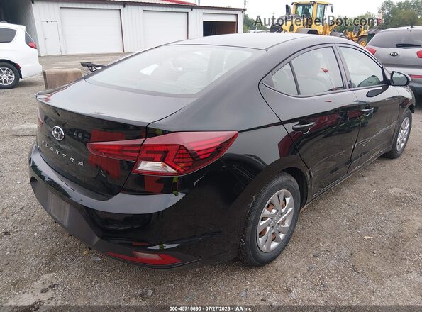KMHD74LF5LU994190 2020 HYUNDAI ELANTRA Black Trasero derecho