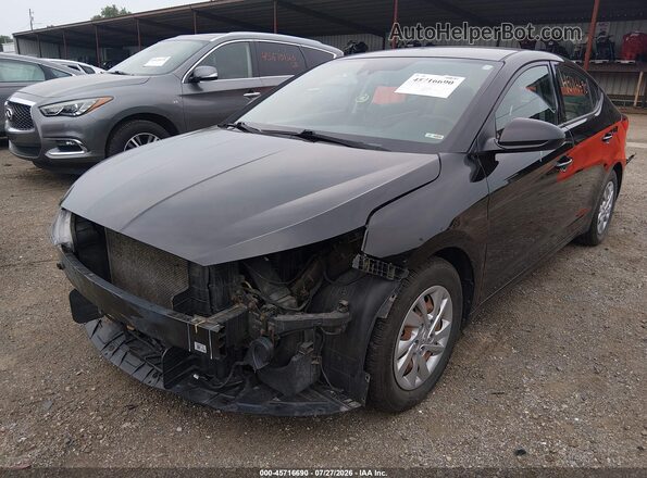 KMHD74LF5LU994190 2020 HYUNDAI ELANTRA Black Vista tres cuartos delantera izquierda