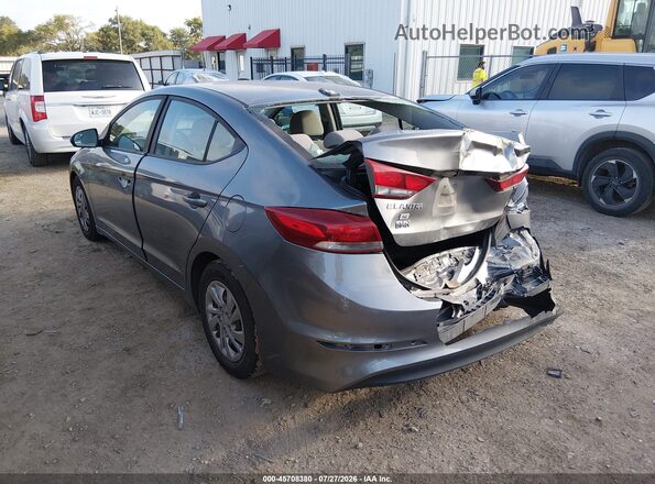 KMHD74LF6HU072406 2017 HYUNDAI ELANTRA Gray უკანა მარცხენა