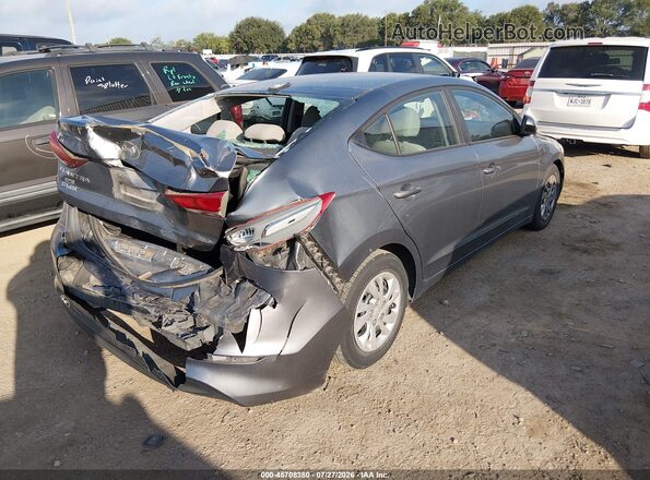 KMHD74LF6HU072406 2017 HYUNDAI ELANTRA Gray უკანა მარჯვენა