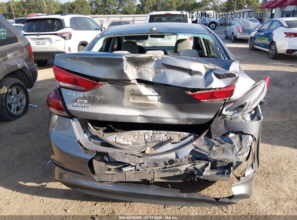 KMHD74LF6HU072406 2017 HYUNDAI ELANTRA Gray 