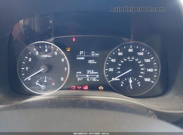KMHD74LF6HU119210 2017 HYUNDAI ELANTRA Бежевый Вид задних сидений
