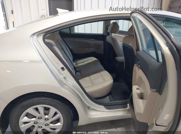 KMHD74LF6HU119210 2017 HYUNDAI ELANTRA Бежевый Вид наклейки с VIN-кодом