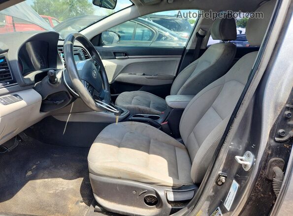 KMHD74LF6HU152725 2017 HYUNDAI ELANTRA Gray Vista interior delantera