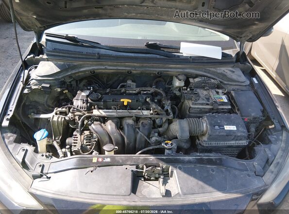 KMHD74LF6HU156239 2017 HYUNDAI ELANTRA Black Вид ззаду