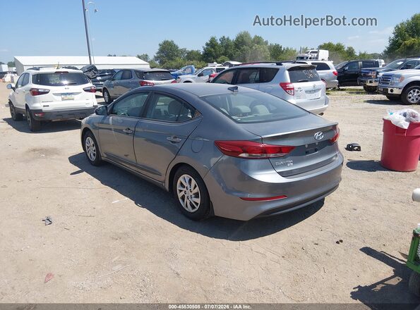 KMHD74LF6HU408619 2017 HYUNDAI ELANTRA Gray Задня ліва чверть