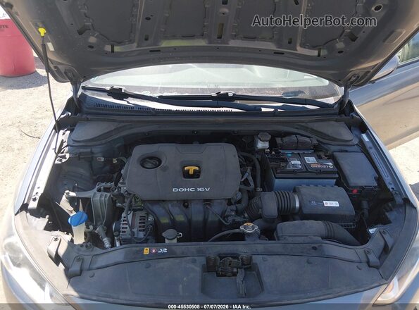 KMHD74LF6HU408619 2017 HYUNDAI ELANTRA Gray Вид ззаду